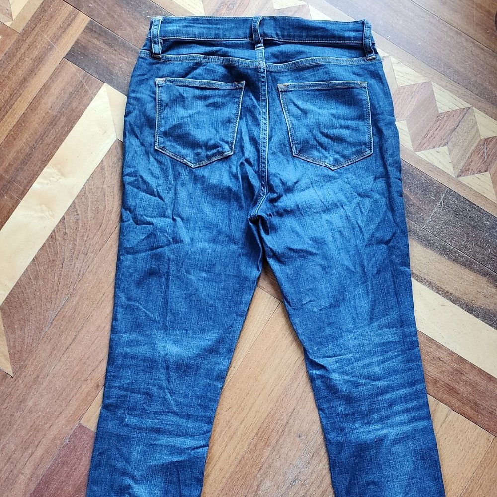 J.Crew Dark Wash Skinny Jeans Size 27 - Picture 9 of 13